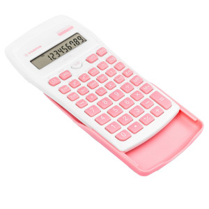 CALCOLATRICE SCIENTIFICA OS 134/10 BECOLOR BIANCO CON TASTI ROSA OSAMA COD. OS 84019161