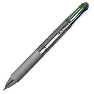PENNA SFERA 4 COLORI 4 MULTI 1.0MM CHROME OLD SILVER OSAMA COD. OW 84018607 CONFEZIONE DA 12