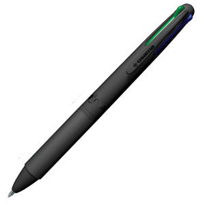 PENNA SFERA 4 COLORI 4 MULTI 1.0MM URBAN ALL BLACK OSAMA COD. OW 84018782 CONFEZIONE DA 12