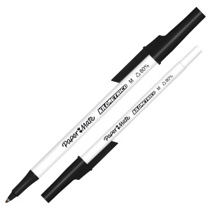 PENNA SFERA C/CAPPUCCIO KILOMETRICO RECYCLED 1.0MM NERO PAPERMATE COD. 2187701