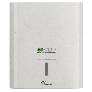 DISPENSER PER ASCIUGAMANI PIEGATI A C/V SIMPLIFY COD. 421337
