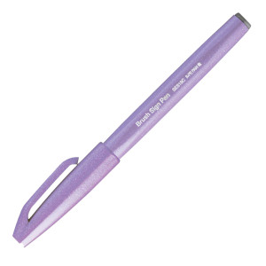 ASTUCCIO 6 SIGN PEN BRUSH TRENDY COLORI ASSORTITI PENTEL COD. 0022407