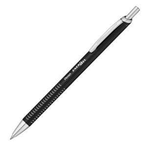 ROLLER ENERGEL METAL SLIM PUNTA 0.7MM FUSTO NERO PENTEL COD. BL447A-A