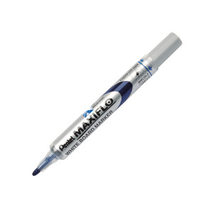 MARCATORE PER LAVAGNE PUNTA CONICA 4MM BLU MAXIFLO PENTEL COD. MWL5S-C CONFEZIONE DA 12
