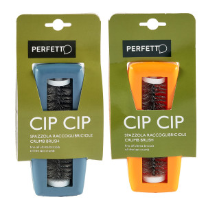SPAZZOLA RACCOGLIBRICIOLE CIP CIP COLORI ASSORTITI PERFETTO COD. 0125