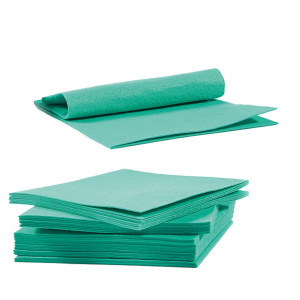 PACK 10 PANNO MULTIUSO OMNI IN TNT 40X38CM VERDE PERFETTO COD. 0259F