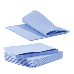 PACK 10 PANNO MULTIUSO OMNI IN TNT 40X38CM BLU PERFETTO COD. 0259G