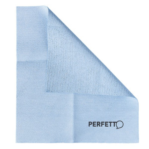 PANNO MULTIUSO EXTREME IN MICROFIBRA ACCIAIO/VETRI 32X36CM BLU PERFETTO COD. 0264E