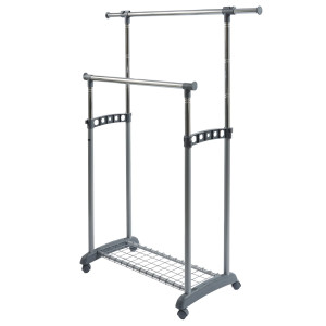 APPENDIABITI SU RUOTE GASTONE 2 BARRE PERFETTO COD. 0511A