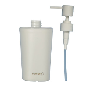 DISPENSER SAPONE LIQUIDO PRONTO BAGNO 450ML BIANCO PERFETTO COD. 12514