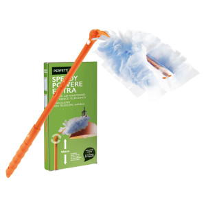 PIUMINO SPEEDY POLVERE MANICO ALLUNG.+ 2 RICAMBI PERFETTO COD. 12841
