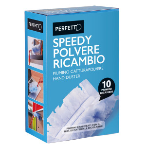 10 RICAMBI PIUMINO SPEEDY POLVERE PERFETTO COD. 12842