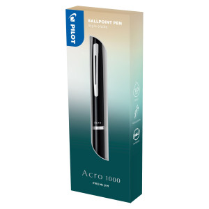 PENNA A SFERA SCATTO ACRO 1000 1,0MM FUSTO NERO PILOT COD. 011250