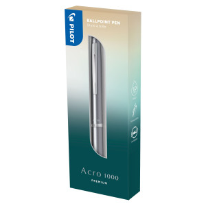 PENNA A SFERA SCATTO ACRO 1000 1,0MM FUSTO ARGENTO PILOT COD. 011253