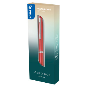 PENNA A SFERA SCATTO ACRO 1000 1,0MM FUSTO CORALLO PILOT COD. 011254