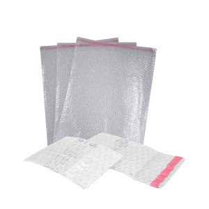 CONF 100 BUSTE IN PLURIBALL CON CHIUSURA ADESIVA 10X13CM COD. 2403