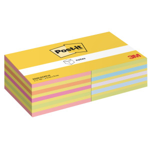 CF 2PZ CUBO 450FG. POST-IT  NOTES 76X76MM 2028-0CPPX2 COLORI ASS. NEON/PASTELLO COD. 7100321423