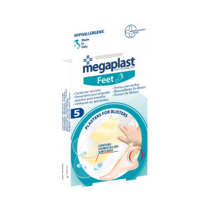 SCATOLA 5 CEROTTI PER VESCICHE IN PU TRASPIRANTE MEGAPLAST COD. CER365