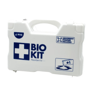 BIOKIT VALIGETTA CON POLVERE ADDENSANTE PER ASSORBIMENTO LIQUIDI BIOLOGICI PVS COD. CPS614