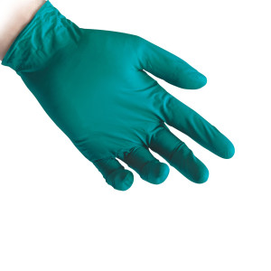 CONF 100 GUANTI IN NITRILE S/POLVERE R68 TAGLIA M VERDE REFLEXX COD. R68/M