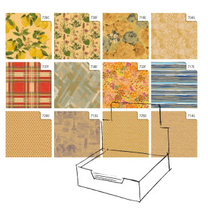 SCATOLA 100FG CARTA REGALO NATURA KRAFT 70X100CM REX SADOCH COD. N4400GEN