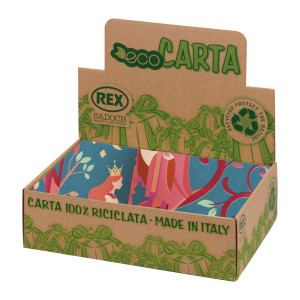 SCATOLA 100 FOGLI CLUB VINTAGE 70X100CM REX SADOCH COD. RC56005G