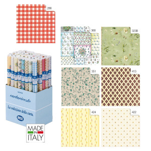 EXPO 20 RT CARTARIVESTO REXTACO ADESIVA LAVABILE 49X300CM ASSORTITI COD. T33Y3AP2