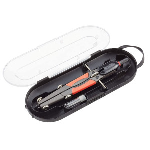COMPASSO C/REGOLAZIONE 360MM SET 3 PZ ROTRING COD. S0676580