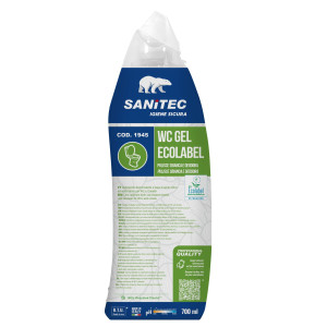 DETERGENTE DISINCROSTANTE WC GEL GREENPOWER 700ML SANITEC COD. 1945