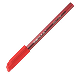 PENNA A SFERA VIZZ C/CAPPUCCIO PUNTA M ROSSO SCHNEIDER COD. P102202 CONFEZIONE DA 10