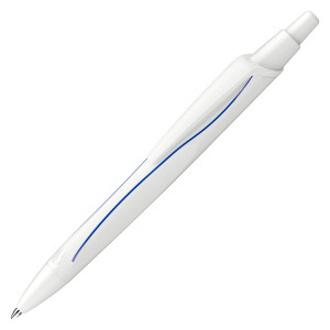 PENNA A SFERA A SCATTO RECO PUNTA M FUSTO BIANCO/INCHIOSTRO BLU SCHNEIDER COD. P131850