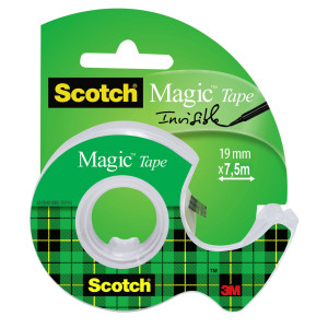 NASTRO ADESIVO SCOTCH  MAGIC 810 19MMX7,5MT CON CHIOCCIOLA COD. 7100086322