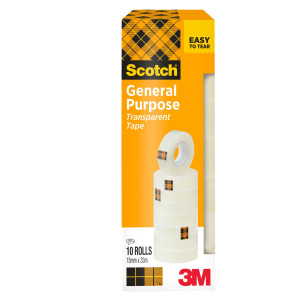 TORRE 10 RT NASTRO ADESIVO SCOTCHÂ® 508 15MMX33M IN PPL COD. 7100336226