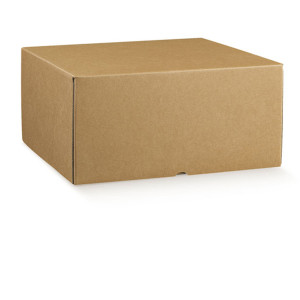 SCATOLA BOX PER GASTRONOMIA D'ASPORTO LINEA MARMOTTA 30X40X19,5CM AVANA COD. 38530C CONFEZIONE DA 2
