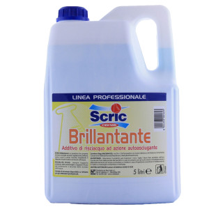 BRILLANTANTE PER LAVASTOVIGLIE IN TANICA 5L SCRIC COD. 120604001655