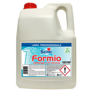 DETERGENTE PAVIMENTI IGIENIZZANTE SCRIC 5 LITRI FORMIO COD. 120704810018