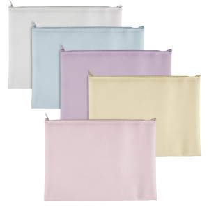 BUSTA C/ZIP BUBBLE DIM. 17X12CM COLORI PASTELLO ASSORTITI SEI ROTA COD. P0431790