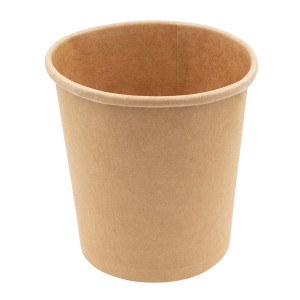 25 BOWL PER ZUPPE MONOUSO 480ML IN CARTONCINO AVANA SIGNOR BIO COD. PBC101BIO25B
