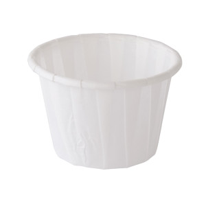 250 COPPETTE PORTA SALSE MONOUSO IN CARTA 30ML BIANCO SIGNOR BIO COD. PCC001BIO250B