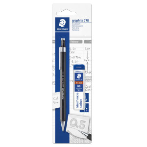 PORTAMINE GRAFITE 778 0.5MM + ASTUCCIO MINE STAEDTLER COD. 7785ABK25D