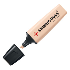 ASTUCCIO 4 EVIDENZIATORI STABILO BOSS NATURECOLORS (TE'/SABBIA/CENERE/NERO COD. 70/4-2-5
