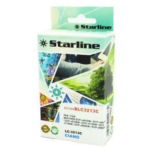 CARTUCCIA INK CIANO PER PRINT C/BROTHER LC-3213C COD. JNBR3213C