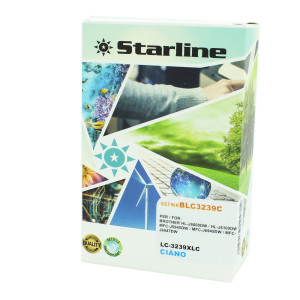 CARTUCCIA INK CIANO PER PRINT C/BROTHER LC-3239XLC COD. JNBR3239C