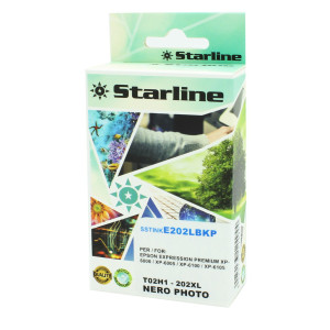CARTUCCIA INK COMPATIBILE NERO PHOTO PER EPSON 202XL 13ML COD. JNEP202PB