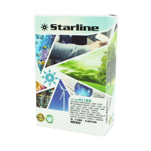 STARLINE TESTINA INK COMPATIBILE NERO PER HP N 11 COD. JRHP11PHB