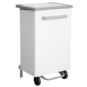 PATTUMIERA A PEDALE GASTRO 90L BIANCO STILCASA COD. 749B/90M