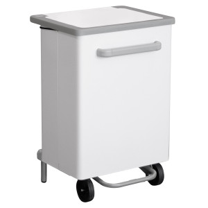 PATTUMIERA A PEDALE GASTRO 70L BIANCO STILCASA COD. 750B/70M