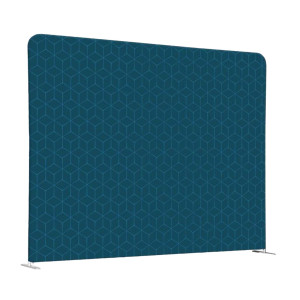 DIVISORIO IN TESSUTO WALL DECOR BLU/ROMBI AZZURRI 200XH150CM COD. 1110132