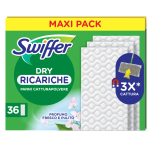 SWIFFER DRY - SCATOLA 36 PANNI RICARICA USAGETTA COD. PG261