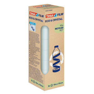 TORRE 8RT CRYSTAL RECYCLED 19MMX10M TESAFILM COD. 59043-00000-01